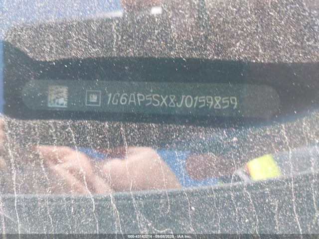 2018 CADILLAC CTS 1G6AP5SX8J0159859 Photo 8