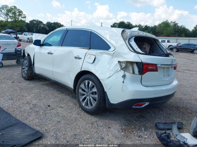 2016 ACURA MDX 5FRYD3H45GB013465 Photo 2