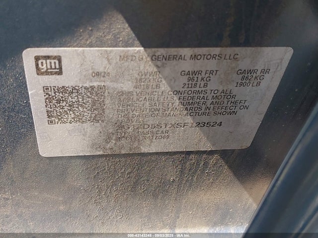 2025 CHEVROLET MALIBU 1G1ZD5STXSF123524 Photo 8