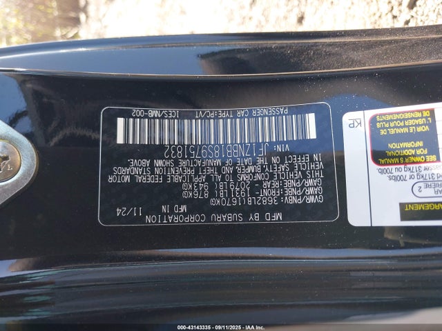 JF1ZNBB18S9751832 Toyota na