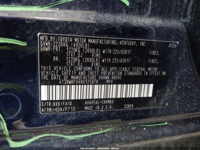 2024 TOYOTA RAV4 HYBRID 4T3RWRFV4RU125878 Photo 8