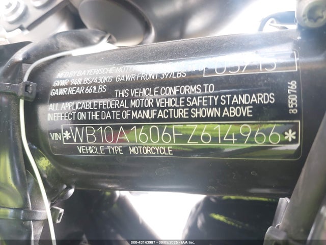 2015 BMW R NINE T WB10A1606FZ614966 Photo 9