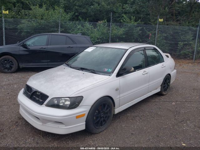 2002 MITSUBISHI LANCER JA3AJ86E42U061462 Photo 1