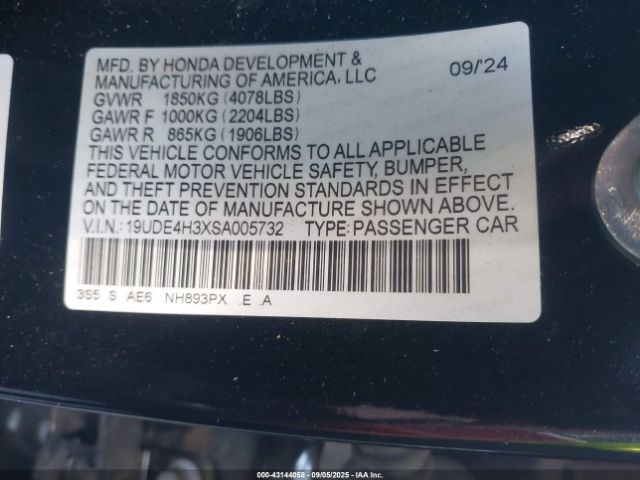 2025 ACURA INTEGRA 19UDE4H3XSA005732 Photo 8