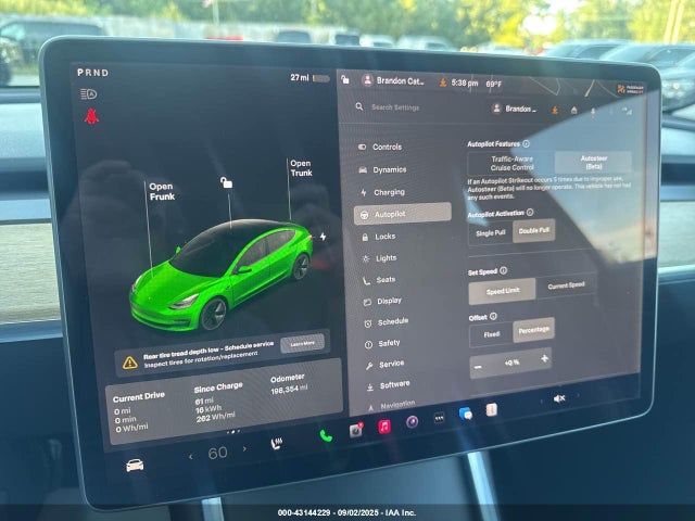 2019 TESLA MODEL 3 5YJ3E1EBXKF433019 Photo 6