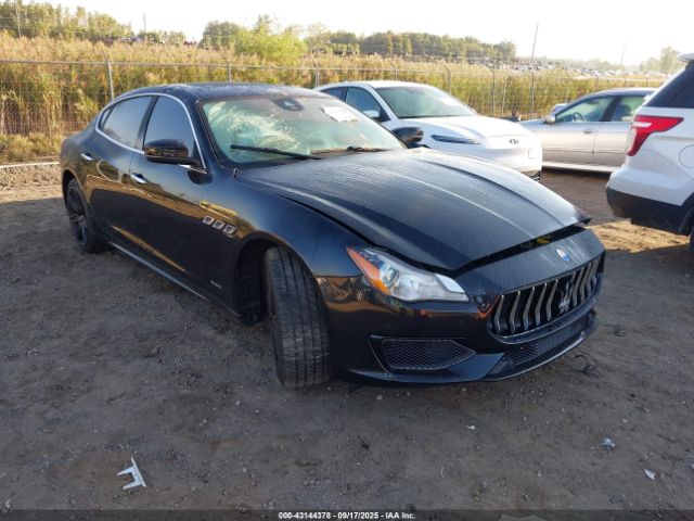 2017 MASERATI QUATTROPORTE ZAM56RRS0H1235500