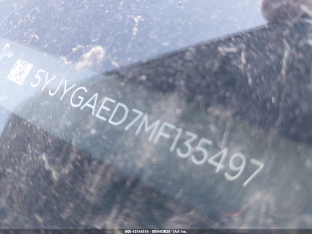 5YJYGAED7MF135497 Tesla Model Y