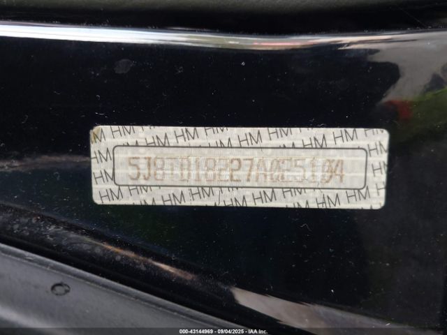 2007 ACURA RDX 5J8TB18227A025104 Photo 8