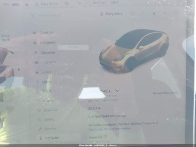 2023 TESLA MODEL Y 7SAYGAEE9PF707959 Photo 6