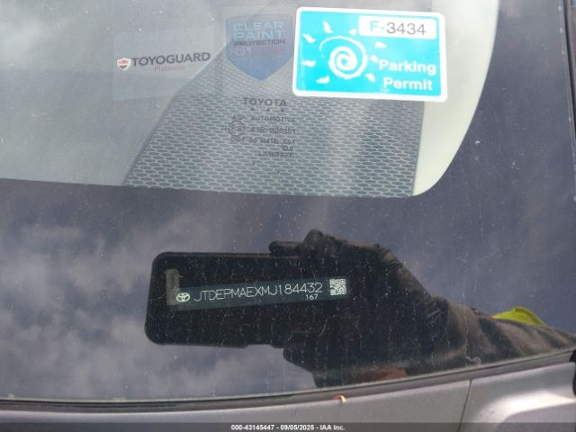 2021 TOYOTA COROLLA JTDEPMAEXMJ184432 Photo 8