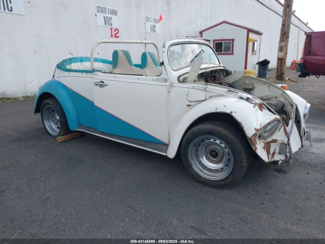 1968 VOLKSWAGEN BEETLE 118373323Z