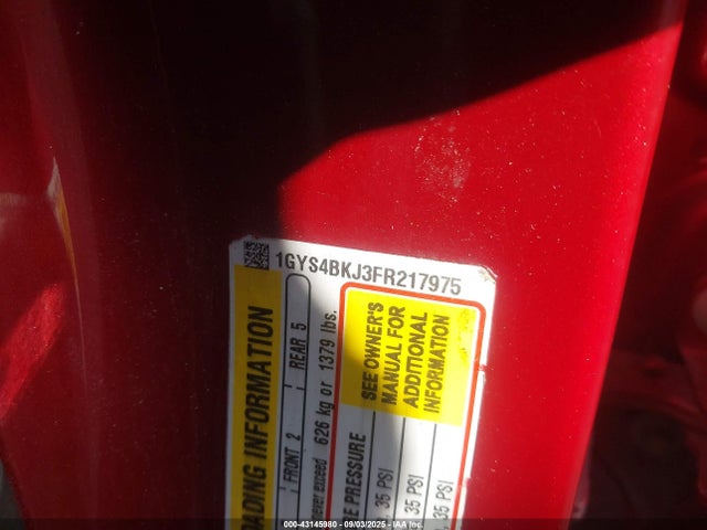 2015 CADILLAC ESCALADE 1GYS4BKJ3FR217975 Photo 8