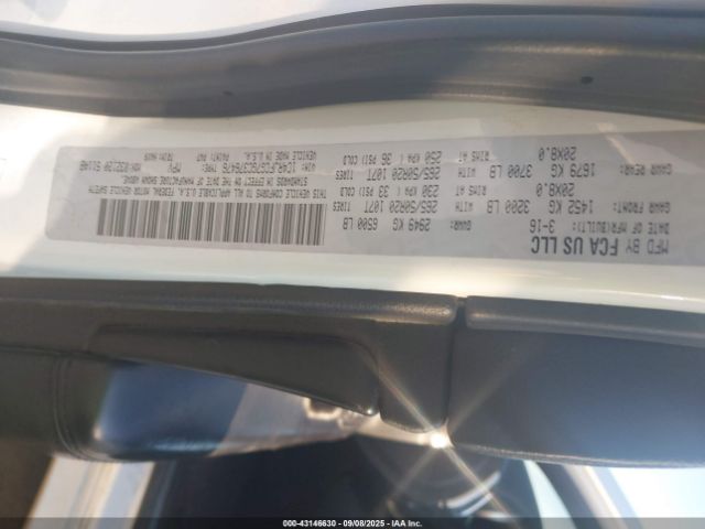 2016 JEEP GRAND CHEROKEE 1C4RJFCG7GC376476 Photo 8