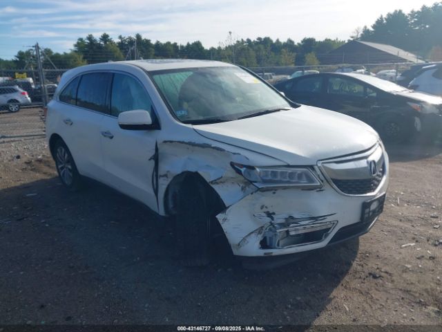 2015 ACURA MDX 5FRYD4H45FB014460 Photo 0