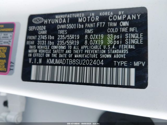 2025 GENESIS GV70 KMUMADTB8SU202404 Photo 8