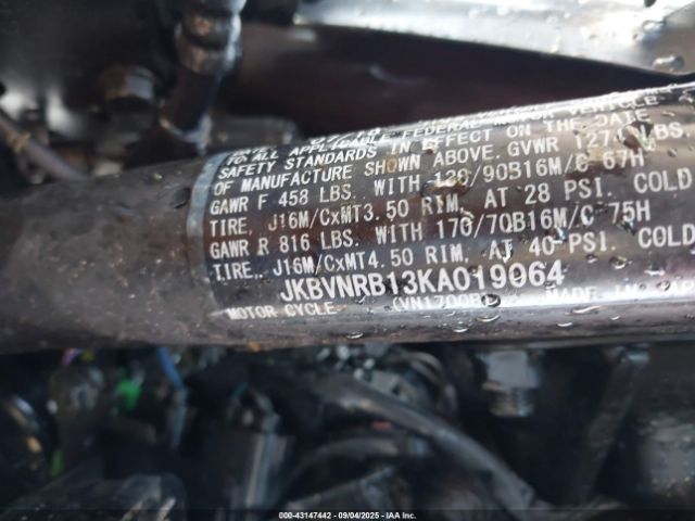 2019 KAWASAKI VN1700 JKBVNRB13KA019064 Photo 9