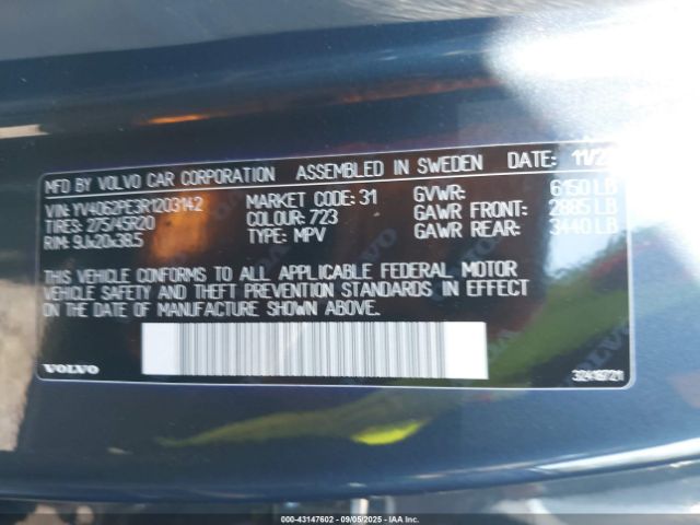 2024 VOLVO XC90 YV4062PE3R1203142 Photo 8