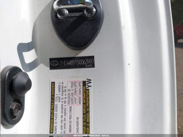 2005 LEXUS SC 430 JTHFN48Y150063997 Photo 8