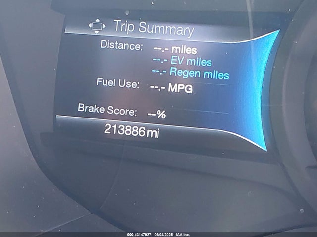 3FA6P0LUXHR315197 Ford Fusion Hybrid Se