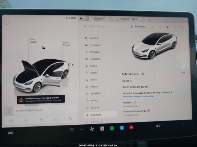 2023 TESLA MODEL 3 5YJ3E1EA3PF429053 Photo 6