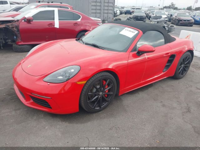 2017 PORSCHE 718 BOXSTER WP0CB2A82HS240836 Photo 1