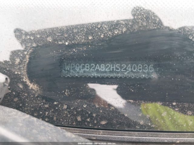 2017 PORSCHE 718 BOXSTER WP0CB2A82HS240836 Photo 8