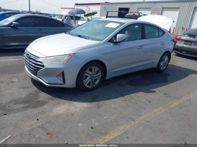2019 HYUNDAI ELANTRA KMHD84LF8KU876484 Photo 1