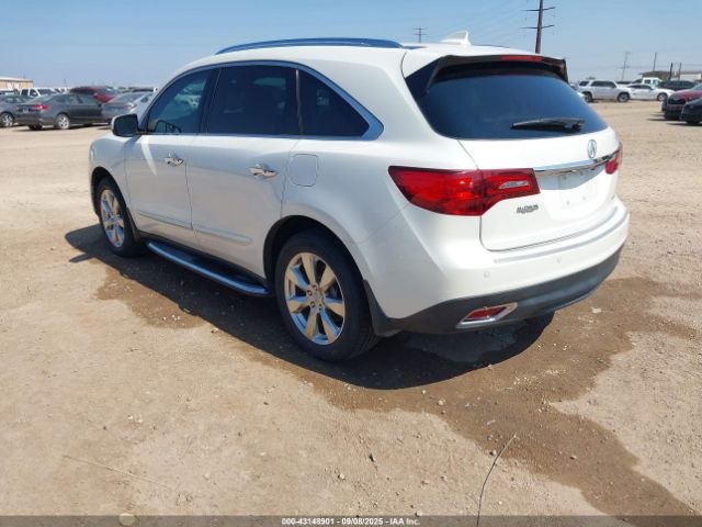 2014 ACURA MDX 5FRYD4H82EB034540 Photo 2