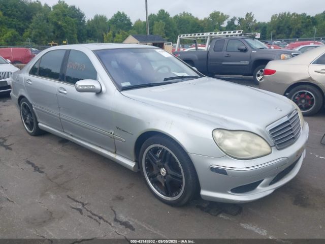 2003 MERCEDES-BENZ S 55 AMG WDBNG74J53A344224