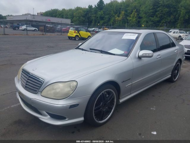 2003 MERCEDES-BENZ S 55 AMG WDBNG74J53A344224 Photo 1
