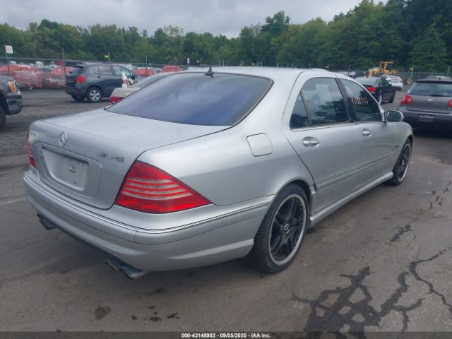 2003 MERCEDES-BENZ S 55 AMG WDBNG74J53A344224 Photo 3