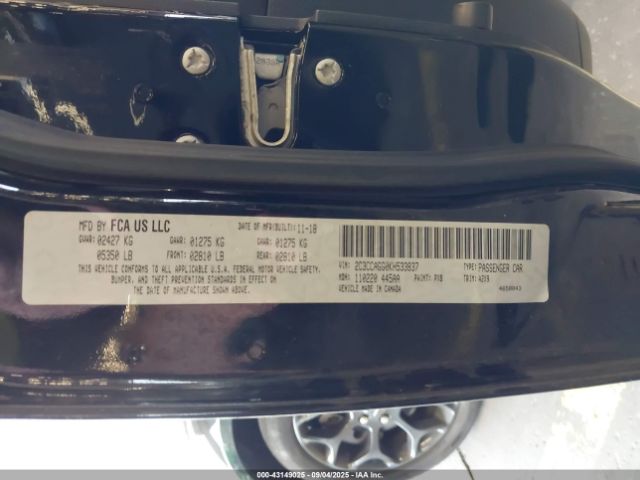 2019 CHRYSLER 300 2C3CCAGG0KH533837 Photo 8