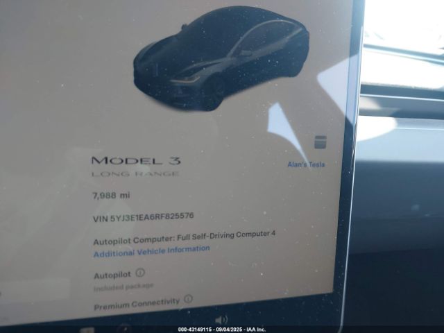 2024 TESLA MODEL 3 5YJ3E1EA6RF825576 Photo 6