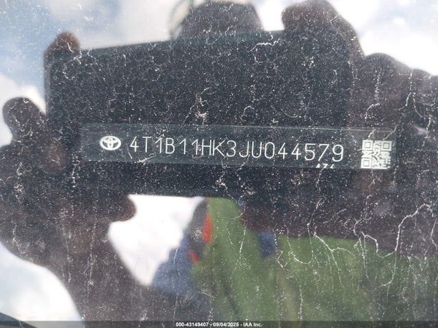 4T1B11HK3JU044579 Toyota a25a-fks