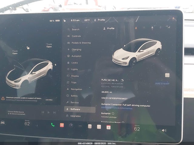 2023 TESLA MODEL 3 5YJ3E1EB5PF609627 Photo 6