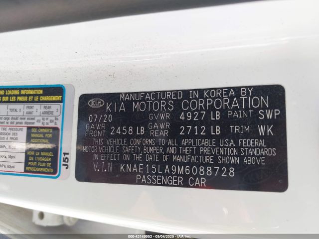 2021 KIA STINGER KNAE15LA9M6088728 Photo 8