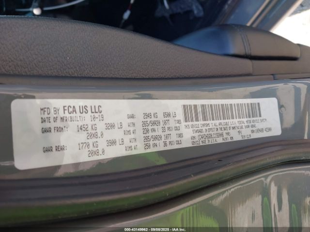 2020 DODGE DURANGO 1C4RDHDG9LC192006 Photo 8