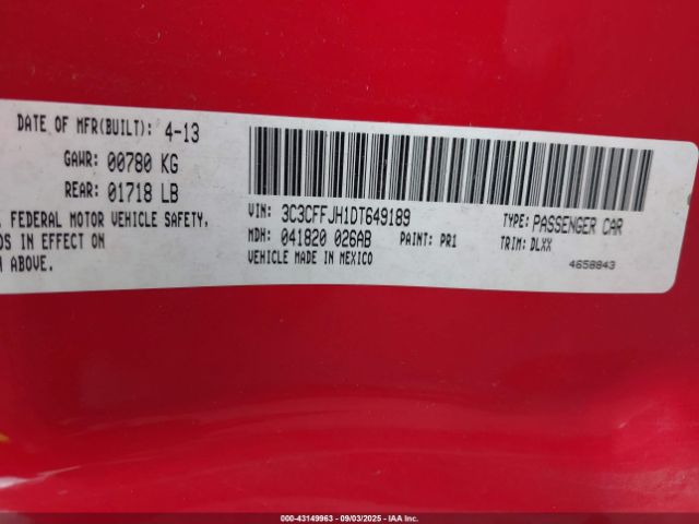 2013 FIAT 500C 3C3CFFJH1DT649189 Photo 8