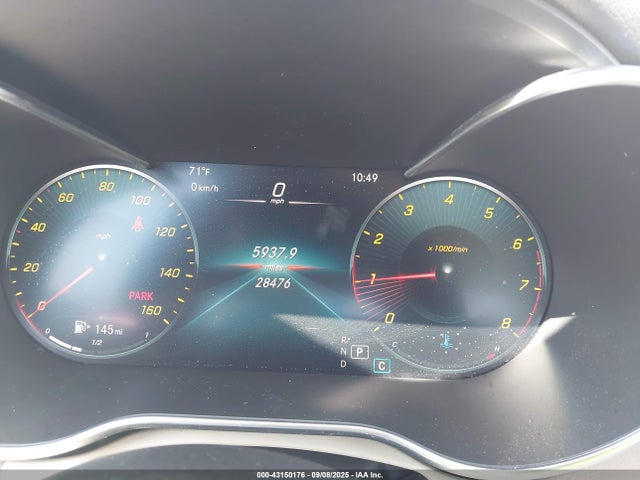 Aukcja sprzedaży 2021 Mercedes-benz C 300 4matic, vin: W1KWF8EB9MR648512, numer aukcji: 43150176