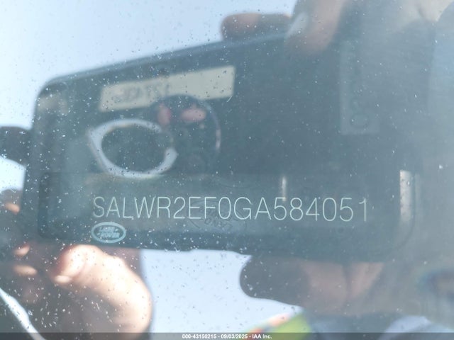 Land Rover s/c lev2 ulev 2016 SALWR2EF0GA584051 Image 9