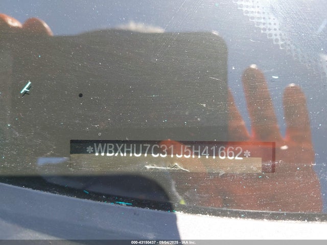 WBXHU7C31J5H41662 BMW X1