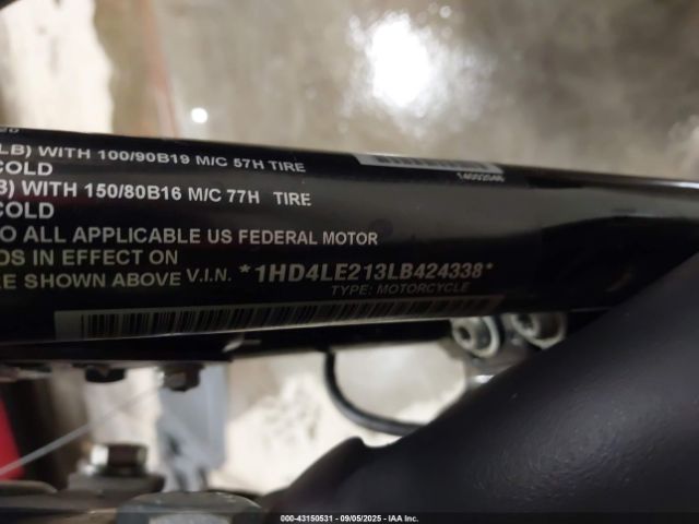 2020 HARLEY-DAVIDSON XL883 1HD4LE213LB424338 Photo 9