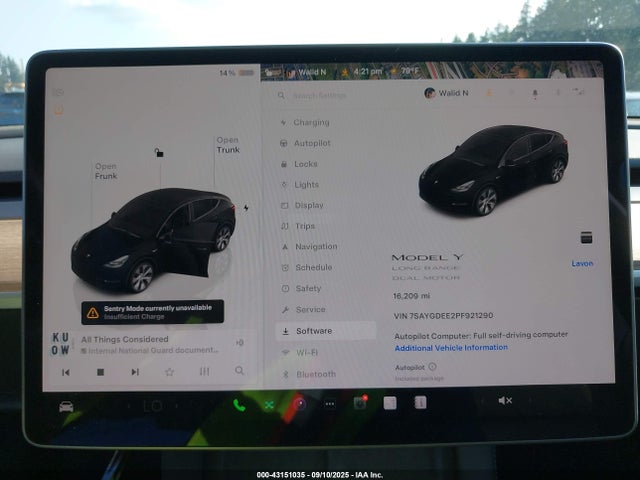 7SAYGDEE2PF921290 Tesla 2023
