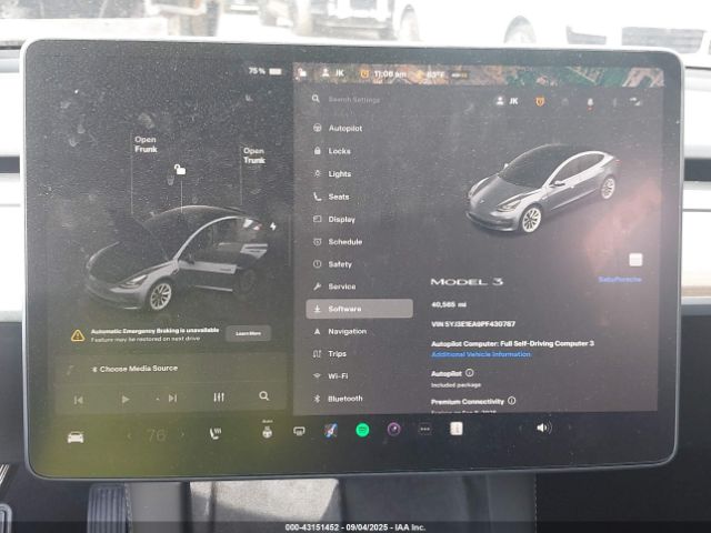 2023 TESLA MODEL 3 5YJ3E1EA9PF430787 Photo 6