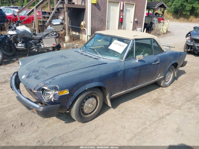 1978 FIAT 124 SPIDER 124CS101358340000 Photo 1