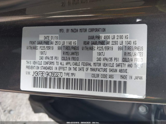 JM3KFBEY9K0563270 Mazda py turbo