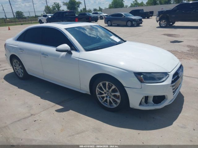 2020 AUDI A4 WAUGMAF46LA054126