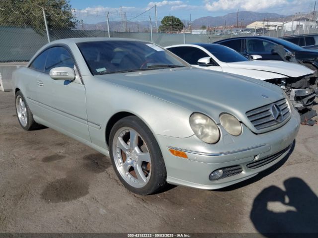 2003 MERCEDES-BENZ CL 500 WDBPJ75J23A033343
