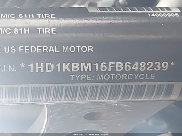 2015 HARLEY-DAVIDSON FLHX 1HD1KBM16FB648239 Photo 9