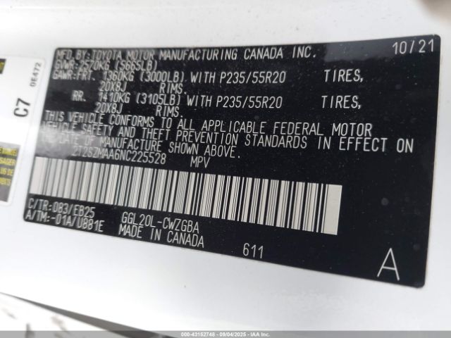 2022 LEXUS RX 350 2T2SZMAA6NC225528 Photo 8